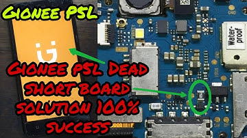 Gionee P5L Half Short & Full Short solution llGionee P5L Dead solution ll P5L Board Dead problem