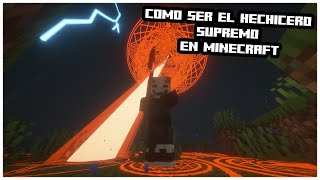 Como ser el hechicero supremo en minecraft mod de magia y hechizos Mahou tsukai mod minecraft 1.19.2