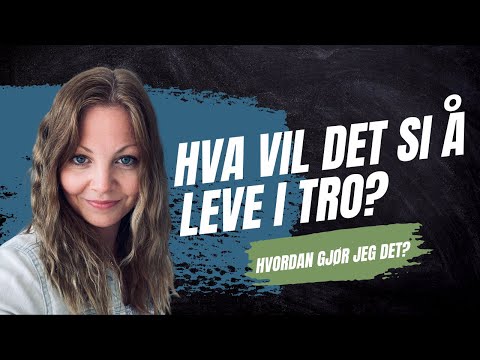 Video: Hva vil det si å tro på 1 Gud?