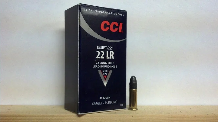 CCI QUIET AMMO TEST/REVIEW