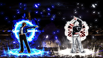 Kyo Last (12P) VS O.Iori XIII WF 12P(God Mode) [KOF MUGEN]