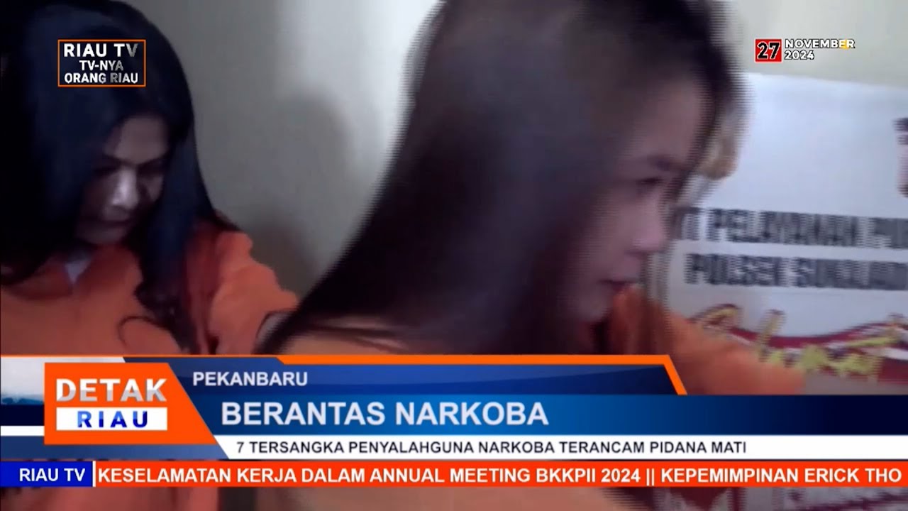 7 TERSANGKA PENYALAHGUNA NARKOBA TERANCAM PIDANA MATI