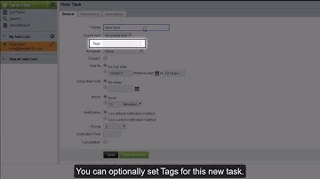 horde Webmail - Managing Tasks