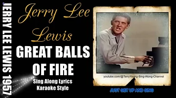 Jerry Lee Lewis 1957 Great Balls Of Fire 1080p HQ Lyrics