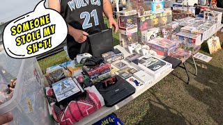Flea Market Drama: Thieves Steal Vendors' Goods!