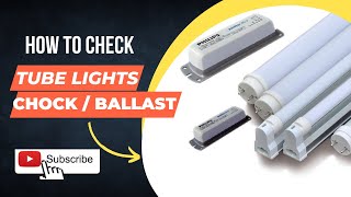 How to Check Tube light electronic Choke or Ballast with Multimeter || Tubelight Chock Test