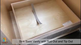 Shop Walk Through Production Projects Episode 3 - Sink Base Tip Out