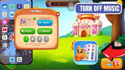 Turn off music on Domino Dreams | GamingExplained