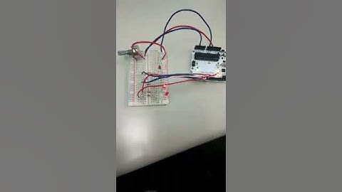 使用可变电阻调光