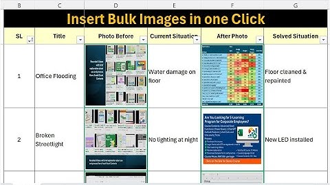 😲🖼️Insert Bulk Images in Excel in 1 Click! 💥📊#shorts #ai #youtube #viral #insert #image  #excel