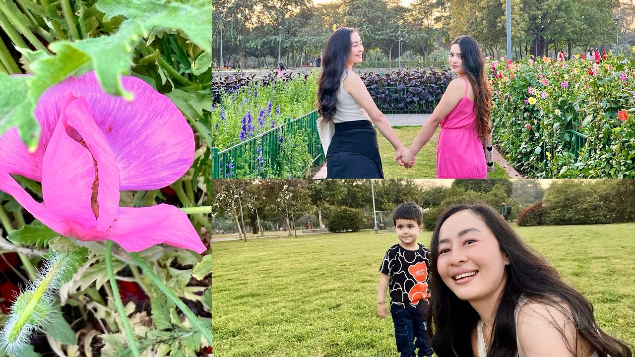 Random day out at park with my Roommate 🧡#park 
