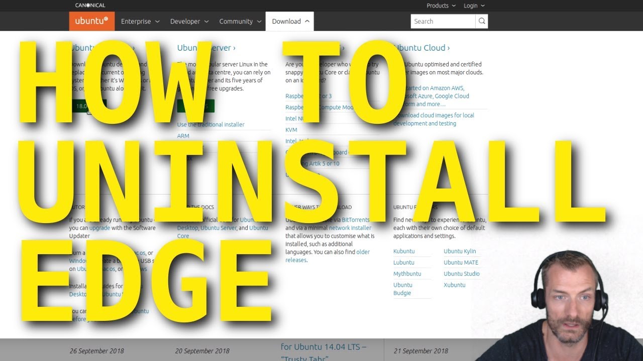 How to Uninstall Microsoft Edge - YouTube