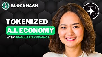 Cloris Chen | Tokenizing the AI Economy with Singularity Finance (Episode 452)