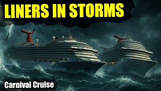 Carnival Cruise Ships in Storms | Shocking Stories