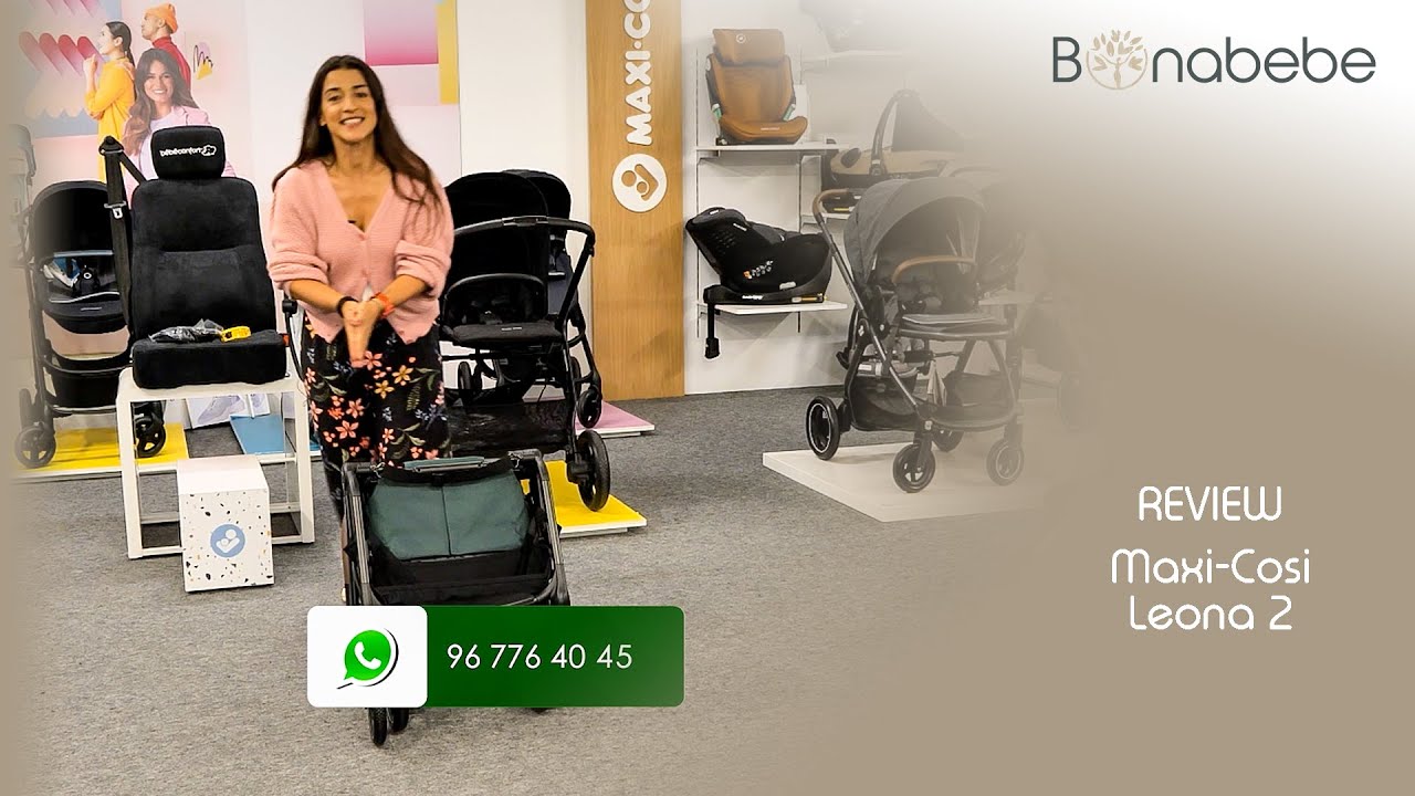 Review Maxi cosi Leona 2| Carrinho de bebé compacto| Bonabebe - YouTube