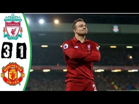 ملخص مباراة ليفربول ومانشستر يونايتد 3 1 جنون المعلق رؤوف خليف 