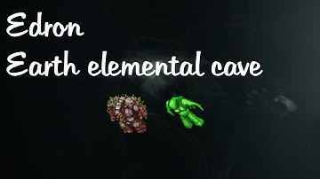 Tibia Spotlight - Edron earth elemental cave