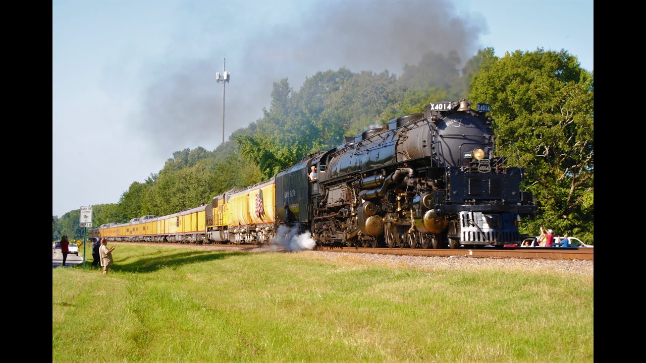 Union Pacific Big Boy 4014 In Three States - YouTube