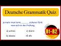 Kannst du diesen B1-B2 Grammatik Test bestehen? German Grammar Test.