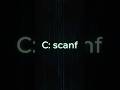 C: scanf() — Read user input safely