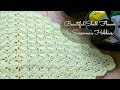 かぎ針編み簡単 シェルフラワー スクエア ベビーブランケット Crochet Tutorial Shell Flower Baby Square Blanketスザンナのホビー