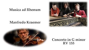 Play the Violin sheet music with Musica ad Rhenum/ Vivaldi: Concerto for strings in g minor, RV155