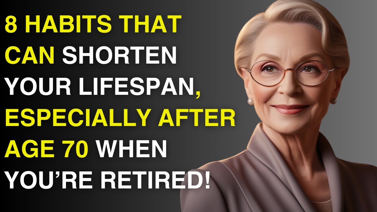 8 Habits That Can Shorten Your Lifespan After Age 70 (Especially When ...