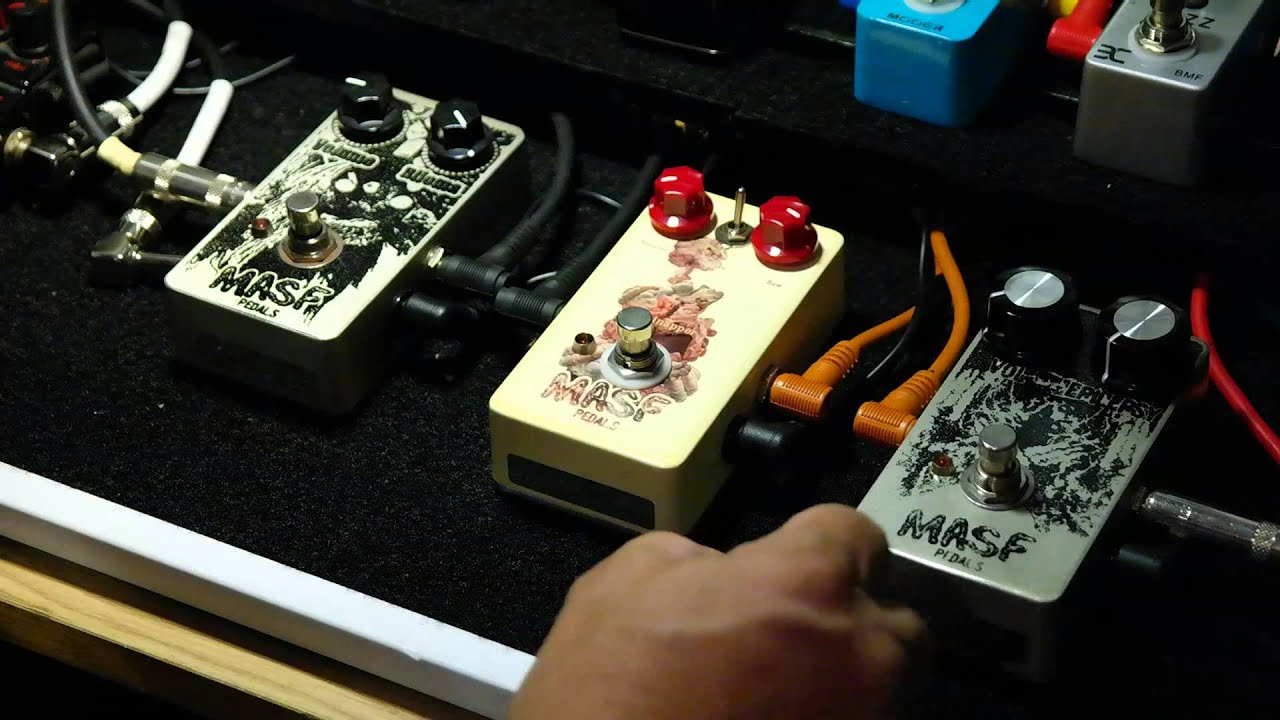 Sound testing M.A.S.F. pedals - Biloma, Kidnapper and Epilepy