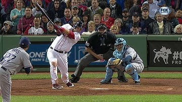 TB@BOS: Pierzynski sends an RBI single up the middle