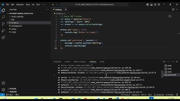 Setup Broker MQTT Mosca dan membuat Pub-Sub dengan bahasa JavaScript