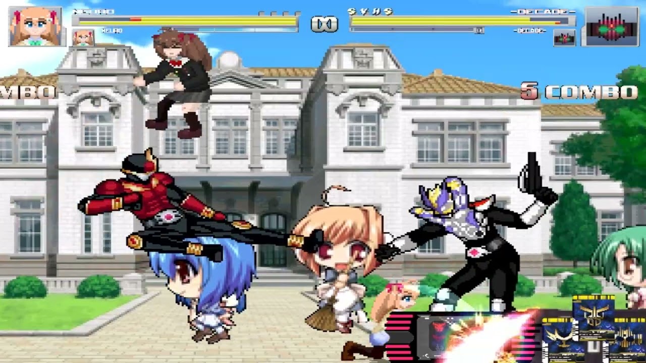 Mugen 1.1 - 2 Neuro-sama vs 2 Decade