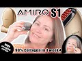 Amiro s1 facial rf skin tightening device  demo w before  after results