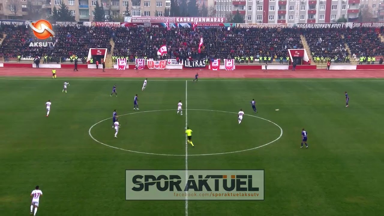 Kipaş Kahramanmaraşspor 2-1 Şanlıurfaspor Maçının Geniş Özeti .