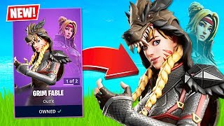 New Grim Fable Skin! (Fortnite Battle Royale)