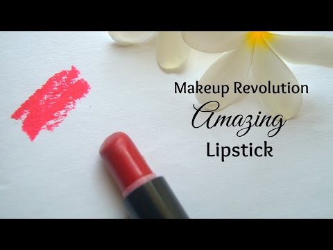 Wideo: Makeup Revolution London Scandalous Amazing Lipstick - Crime Review