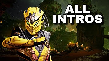 MORTAL KOMBAT 1 Cyrax All Intro Character Dialogues MK1