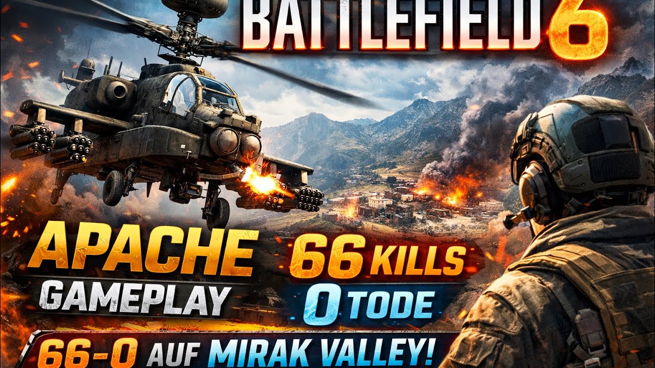 Battlefield Solo Heli Pilot flawless 66/0 Mirak Valley
