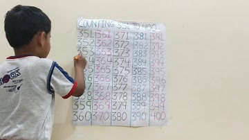 counting 351 to 400 for kids | shailly Singh