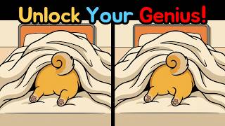 Spot The Difference - Unlock Your Genius! 🧠