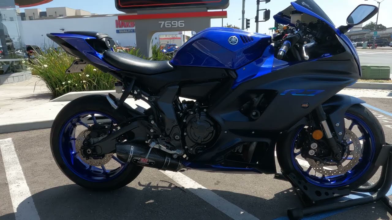 2022 Yamaha R7 / Walk Around / Start Up / Sound Clip - YouTube