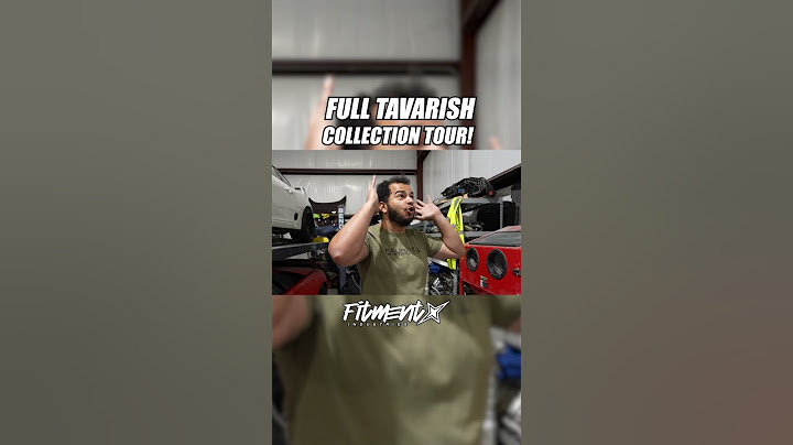 We toured Tavarish's ENTIRE collection. Video live right now!