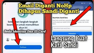 Terbaru 2026!!!Cuma 5menit!!! Cara mengembalikan akun fb yang dibajak