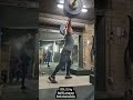split jerk 260 lb (118 kg). No belt. #weightlifting #training #motivation
