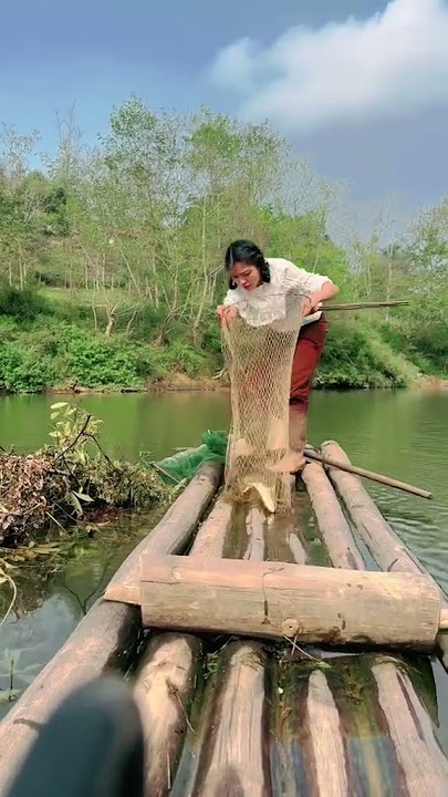 One day fishing in the river with Bang Bang | Bang Bang Son Nu