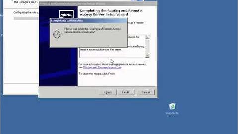 Windows Server 2003 RAS Server Configuration