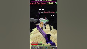 Zealot Bruisers are NASTY #minecraft #hypixel #shorts