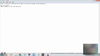 Making a header and a title using JavaScript