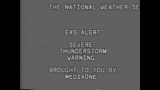 (VALID TONES) EAS Recreation Mock - "Put Your Car in Your Garage and Take Shelter" (10/29/2000)