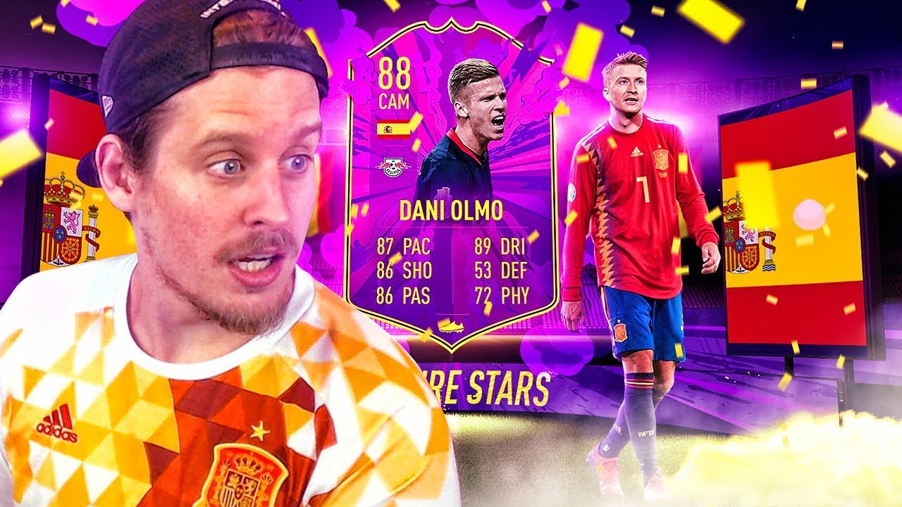 THE SPANISH REUS?! 88 FUTURE STARS DANI OLMO PLAYER REVIEW ...