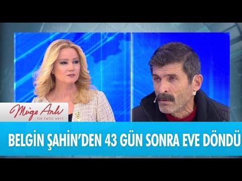 Belgin Şahin 43 gün sonra eve döndü - Müge Anlı İle Tatlı Sert 9 Kasım 2018